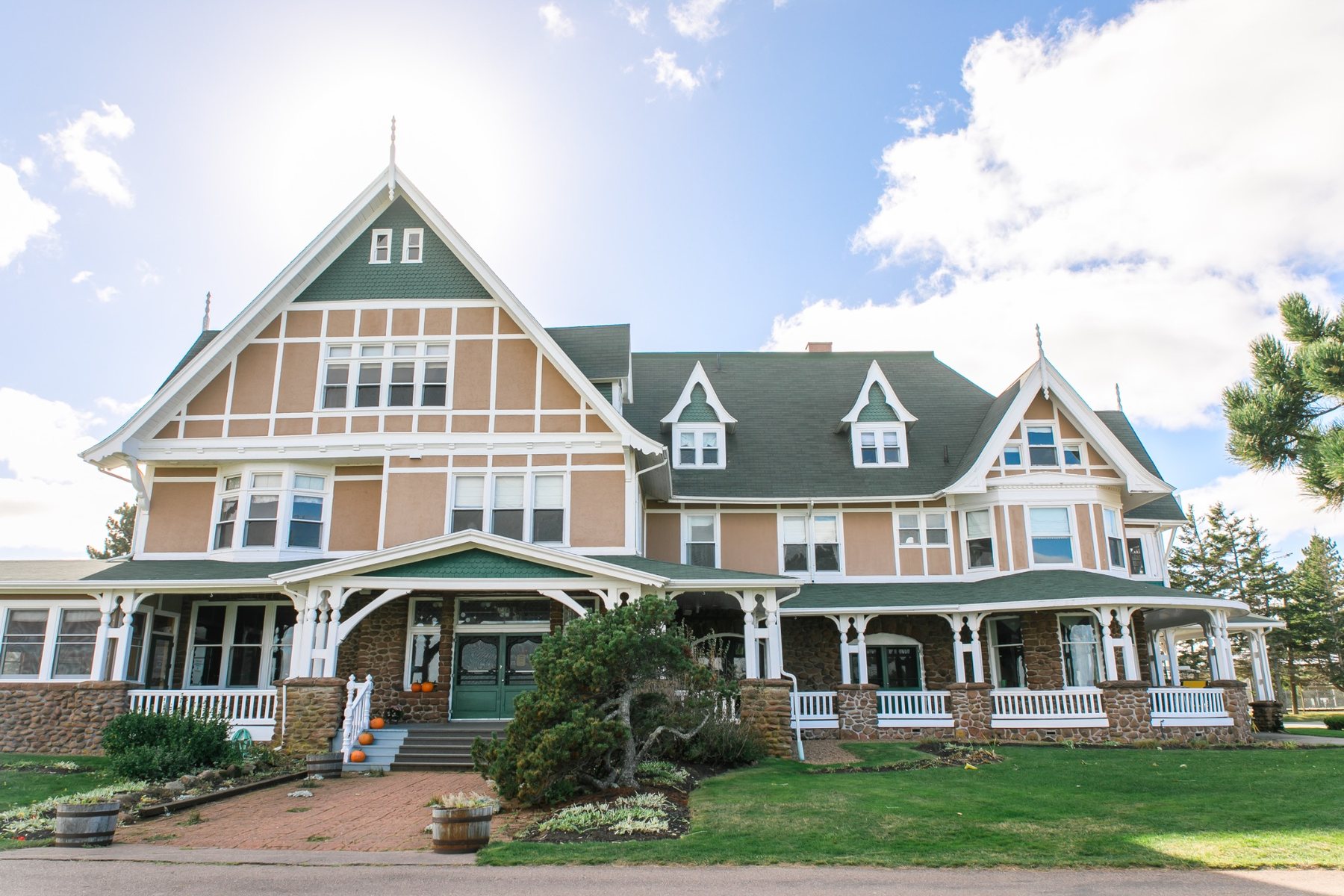 Dalvay by the Sea heritage masonry restoration project in Prince Edward Island