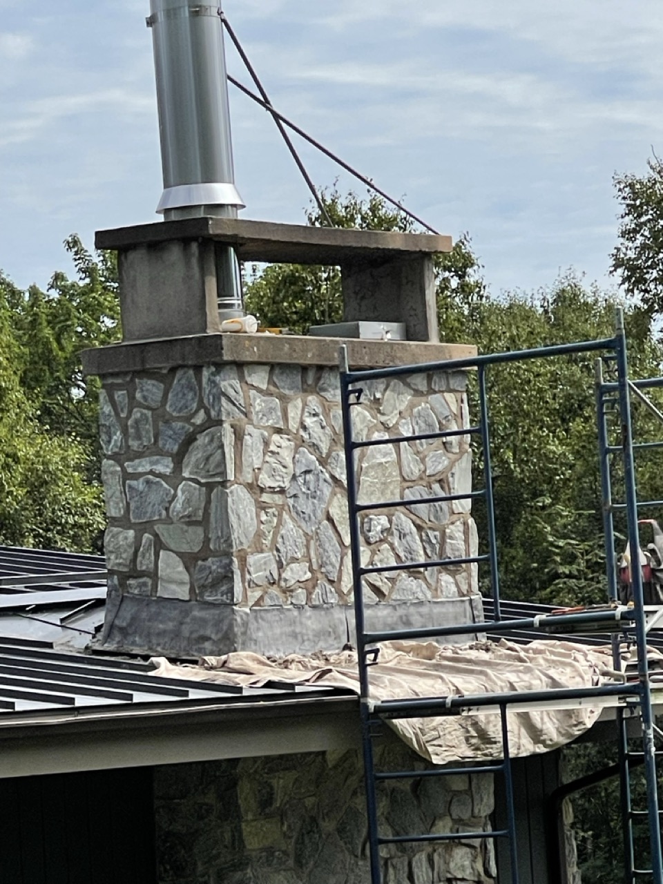 Historic natural stone restoration by DinoMac Masonry in Prince Edward Island