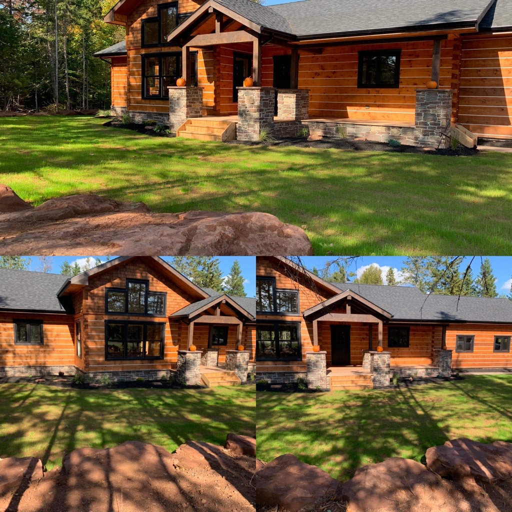 Natural stone masonry project in Prince Edward Island